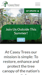Mobile Screenshot of caseytrees.org